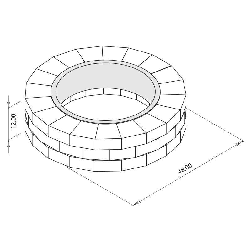 Grand Fire Ring Kit Rockwood, Rockwood Steel Insert And Cooking Grate For Ring Fire Pit